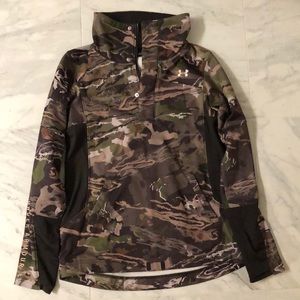 Great condition used Under Armour Camo jacket